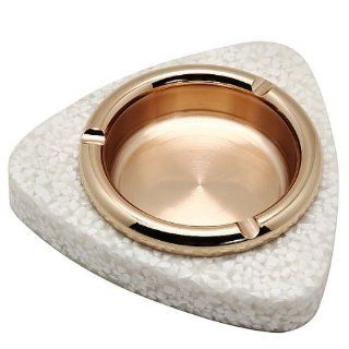 Prestige Triangular Granolithic Materials & Stainless Steel Cigar Ashtray K8016 1 Health & Personal Care