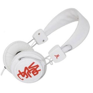 Wesc Conga Headphones   White/Red      Electronics