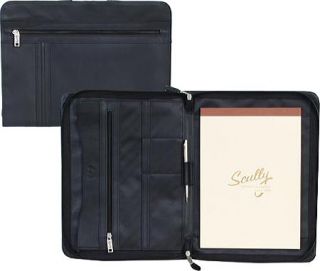 Scully Leather 3 Way Zip Envelope Soft Plonge 490