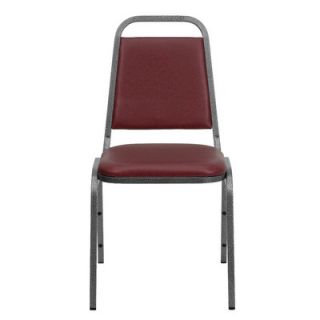 FlashFurniture Hercules Series Trapezoidal Back Stacking Banquet Chair with S