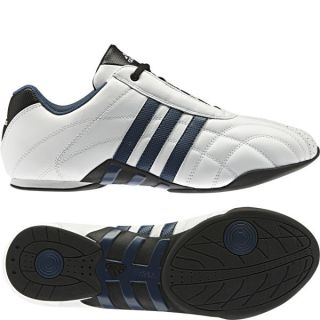 adidas Mens Kundo Training Shoe   White/Blue      Clothing