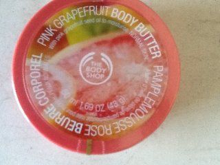 The Body Shop Body Butter Moisturizer, Pink Grapefruit, 2.4 Ounce  Other Products  Beauty