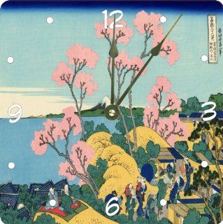 Rikki KnightTM Katsushika Hokusai Art The Fuji from Gotenyama Design 10" Art Wall Clock  