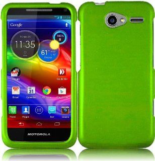 For Motorola Electrify M XT901 Hard Cover Case Neon Green Accessory Cell Phones & Accessories