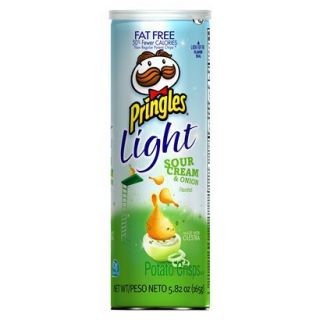 Pringles Light Sour Cream & Onion Potato Chips 5