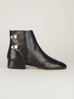 Chloé Clasped Ankle Boot   Vanilla Shoes & Bags