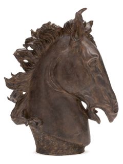 Horse Head Sculpture by UMA
