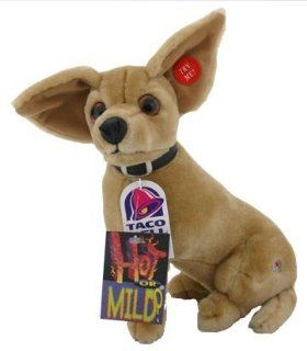Authentic Taco Bell Chihuahua Talking Plush Dog Toy 11" Toys & Games