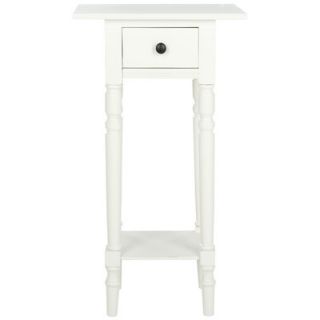 Safavieh Donna 1 Drawer Nightstand AMH5704 Color Distressed Cream