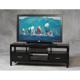 Linon Sutton 54 TV Stand 84026BLK 01 KD U