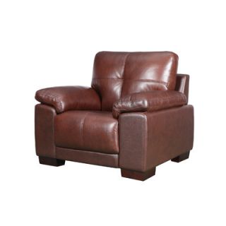 Abbyson Living Florence Leather Armchair SF 5902 CST 1