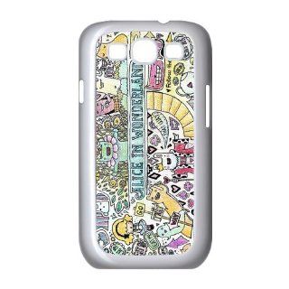 Alice in Wonderland Hard Plastic Back Cover Case for Samsung Galaxy S3 I9300 Cell Phones & Accessories
