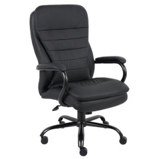 Boss Office Products High Back Heavy Duty Double Plush Caressoft Office Chair