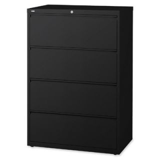 Lorell 4 Drawer  Files LLR60552 Finish Black