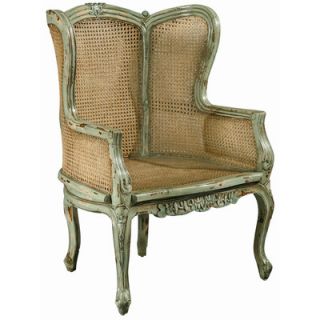 Furniture Classics LTD Louis XV Bergere Arm Chair 1330 BN/1330 LA Finish Ant