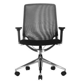 Wobi Office Marco Low Back Mesh Chair with Adjustable Armrest MARCO LB+ADJARM
