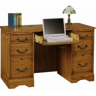 Winners Only, Inc. Heritage 6 Drawer Computer Desk H148F RTA