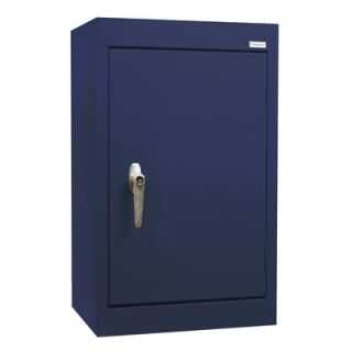 Sandusky 18 Solid Door Wall Cabinet WA11181226 Finish Navy Blue