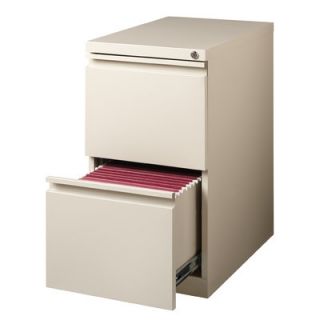 CommClad 2 Drawer Mobile Pedestal 19305 / 19306 / 19307 Finish Putty