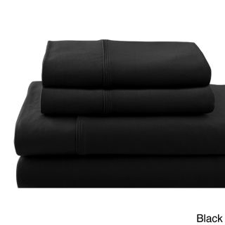 Amrapur Overseas Inc. Pro Athletix Stretch Sheet Set Black Size Twin
