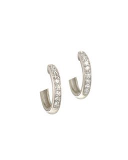 Diamond Hoop Earrings   JudeFrances Jewelry