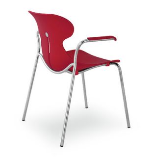 Borgo Mariquita Side Arm Chair 1652 1 Red