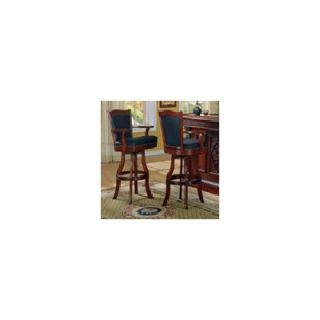 ECI Monticello 30 Swivel Bar Stool with Cushion 7040 03 BS 30 Finish Distre