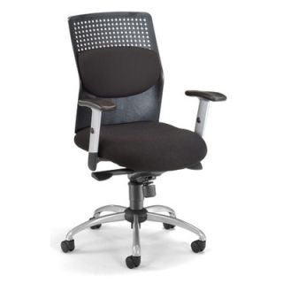 OFM AirFlo Back Series Executive Chair with Brushed Metal Accents 651 M1 Fini