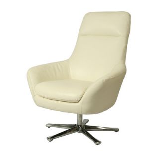 Pastel Furniture Ellejoyce Leather Chair EJ 171 CH 84 Color White