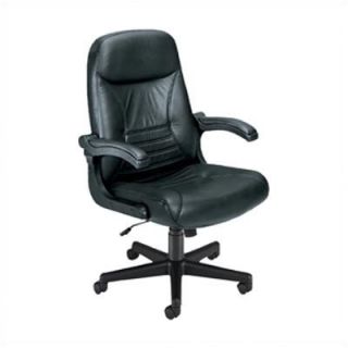 OFM Executive MobileArm  Leather Office Chair 550 L Leather Black