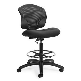 Global Total Office Tye Low Back Mesh Pneumatic Task Chair with Arms 1922 6 5