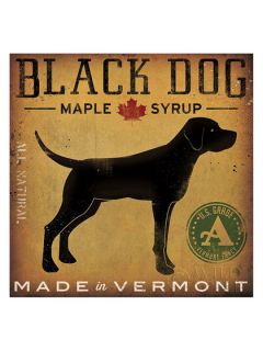 Black Dog Maple Syrup By Ryan Fowler by Epic Art
