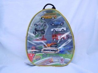Matchbox 10 Pack 911 Ready for an Emergency with Bonus Backpack (2001) M Toys & Games