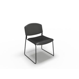 Mayline Event Stack Chair 2300SCBB / 2300SCBLB Finish Black