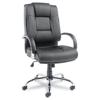 Alera Ravino Big & Tall Series Leather Office Chair with Arms ALERV Back Hig