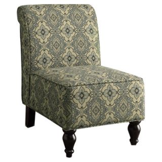 Monarch Specialties Inc. Tapestry Fabric Traditional Slipper Chair I 8124
