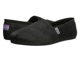 BOBS from SKECHERS Bobs Plush   Jaq Heart Womens Shoes (Black)