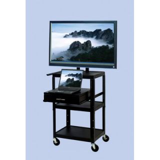 VTI Flat Panel TV Cart with Storage Cabinet FPCAB4226E