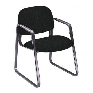 HON Solutions Seating Sled Base Chair HON4008AB10T Fabric Black