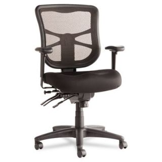 Alera Erix Series Mid Back Mesh Multifunction Swivel / Tilt Office Chair ALEE