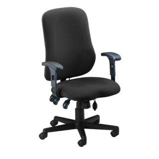 Mayline Comfort Contoured High Back Office Chair with Arms 4019AG Color Gray