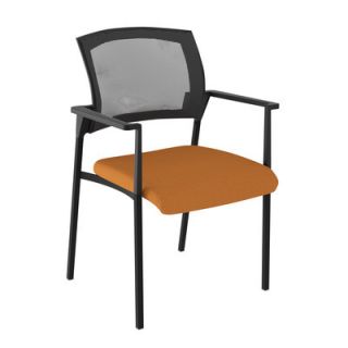 Compel Office Furniture Speedy Mesh Stacking Chair CSF6300B Seat Finish Orange