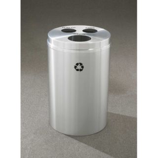 Glaro, Inc. RecyclePro Triple Stream Recycling Receptacle BCW 20 SA SA PLASTI