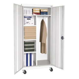 Sandusky Transport 36 Mobile Combination Cabinet TACR362472 Finish White