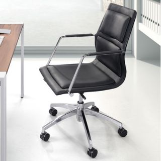 dCOR design Luminary Low Back Office Chair 206186 / 206187 Color Black