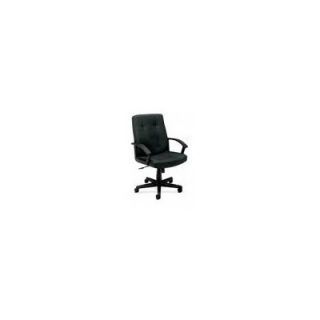 Basyx Mid back Chair with Arms HVL602.VA Color Charcoal