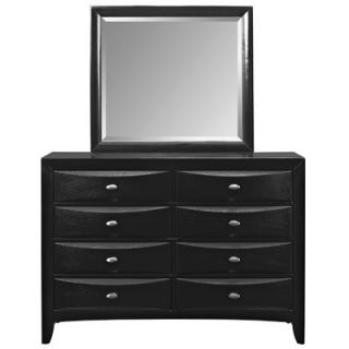Modway Harrison 8 Drawer Dresser Mirror MOD 5075