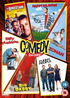 Big Daddy / Billy Madison / Funny People / Happy Gilmore / The Longest Yard / You Dont Mess With The Zohan      DVD