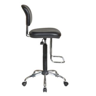 Office Star Height Adjustable Drafting Chair with Footrest DC420V