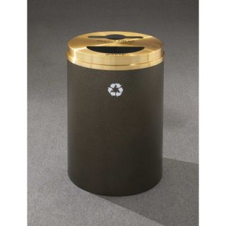 Glaro, Inc. RecyclePro Dual Stream Recycling Receptacle MT 2032 BV BE RECYCLA